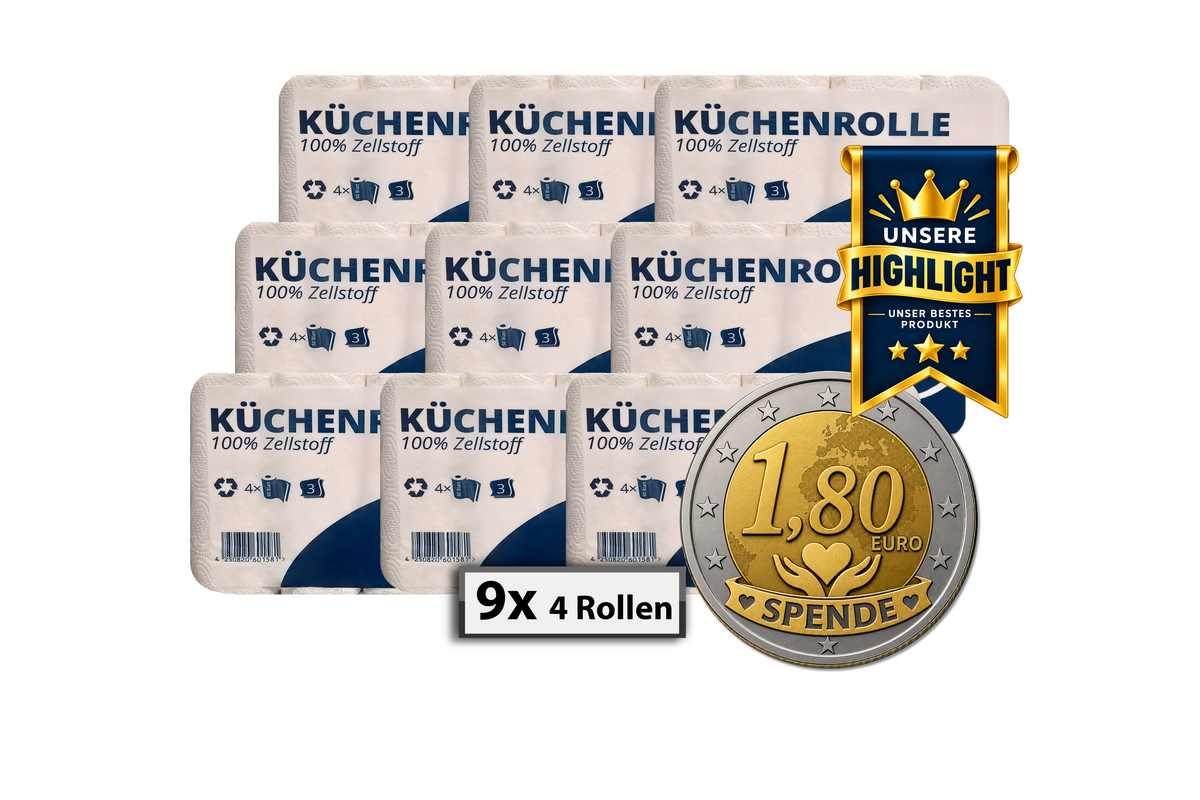 Premium Care Strong Küchenrolle 3-lagig – Unser Highlight