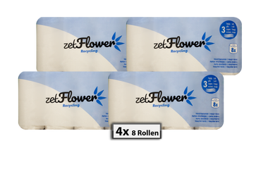 Toilettenpapier Weiß 3-lagig
