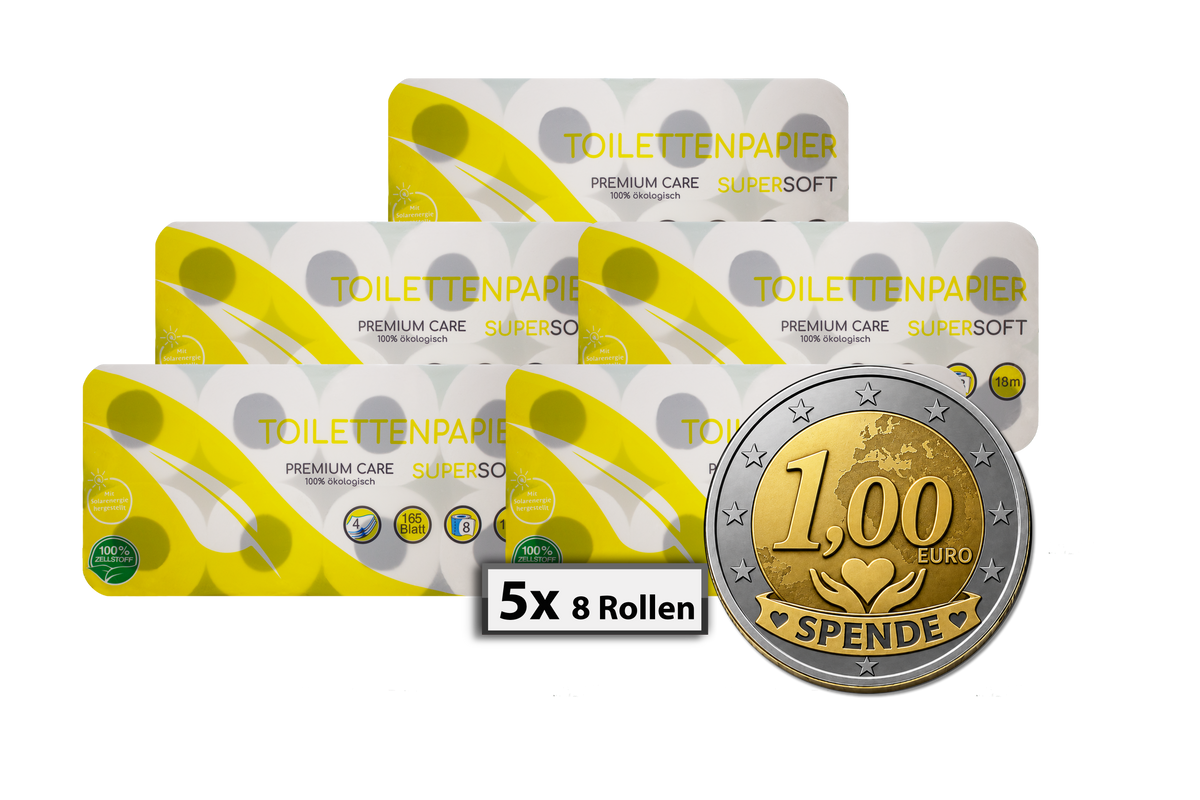 Premium Care Super Soft Toilettenpapier 4-lagig