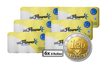 Toilettenpapier Altweiß 2-lagig