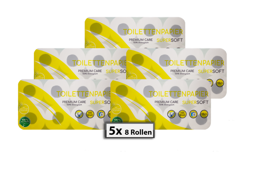 Premium Care Super Soft Toilettenpapier 4-lagig