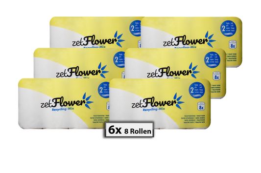 Toilettenpapier Altweiß 2-lagig