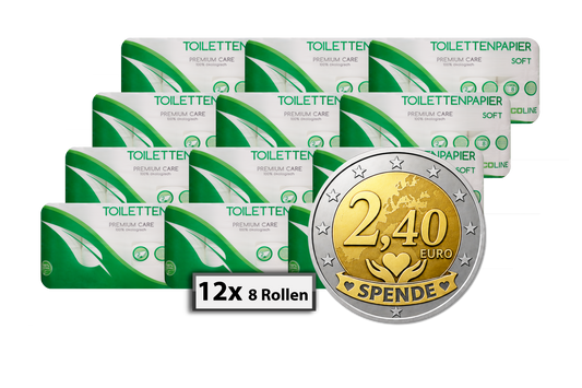 Premium Care ECOline Toilettenpapier 2-lagig