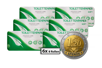 Premium Care ECOline Toilettenpapier 2-lagig