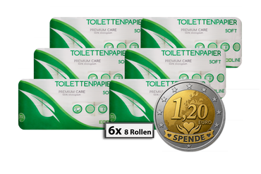 Premium Care ECOline Toilettenpapier 2-lagig