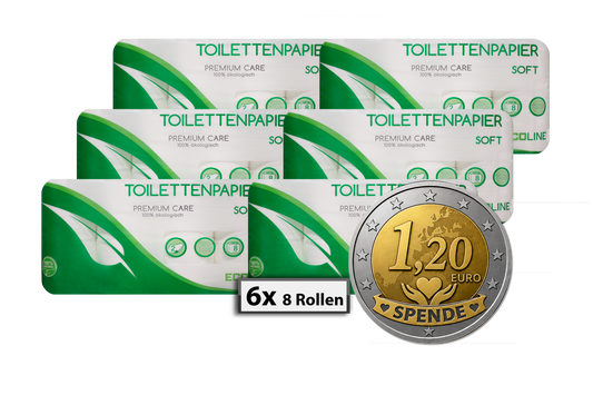 Premium Care ECOline Toilettenpapier 2-lagig