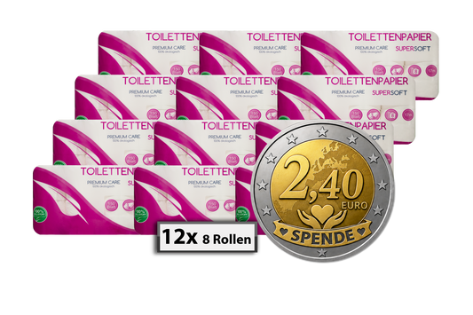 Premium Care Supersoft Toilettenpapier 3-lagig
