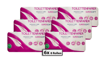 Premium Care Supersoft Toilettenpapier 3-lagig