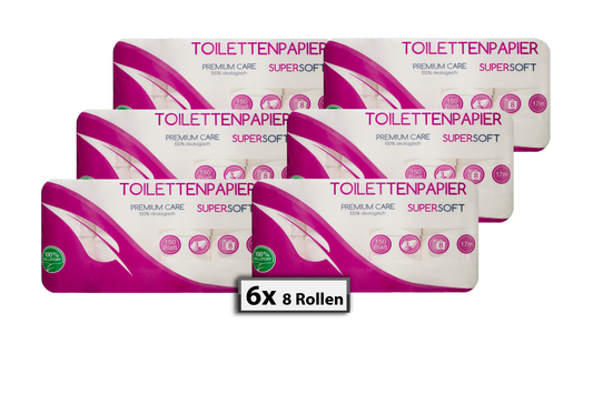 Premium Care Supersoft Toilettenpapier 3-lagig