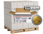 Falthandtücher Weiß 2-lagig - 3.200 Blatt