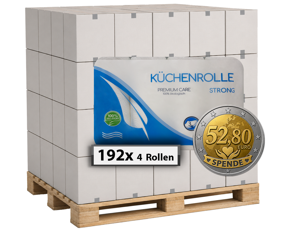 Premium Care Strong Küchenrolle 3-lagig