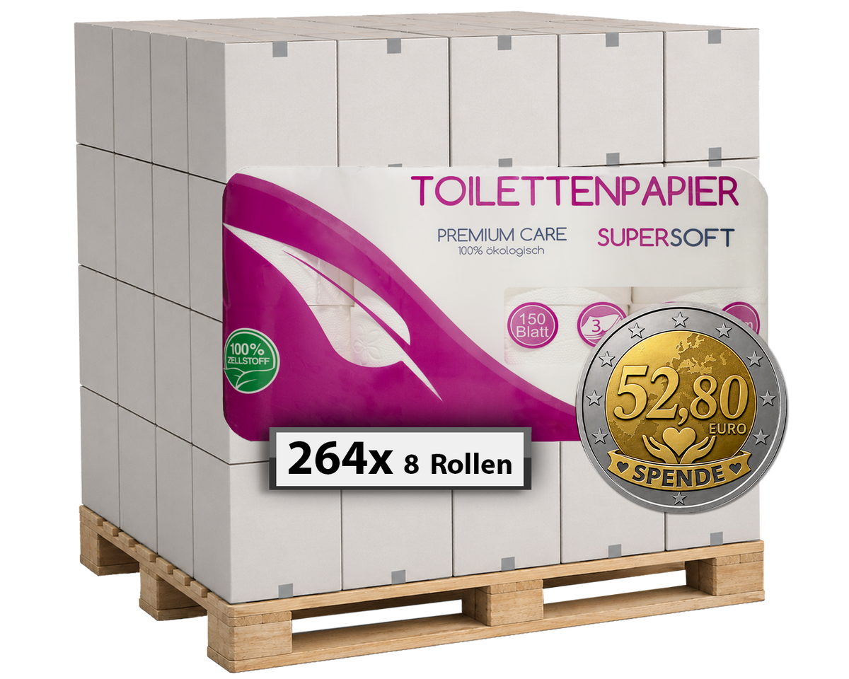 Premium Care Supersoft Toilettenpapier 3-lagig