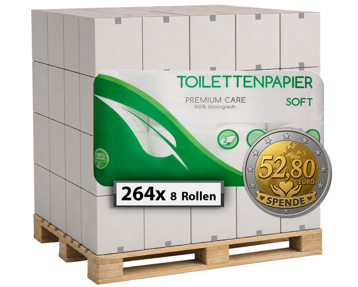 Premium Care ECOline Toilettenpapier 2-lagig