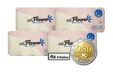 Toilettenpapier Hochweiß 3-lagig