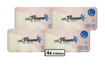 Toilettenpapier Hochweiß 3-lagig