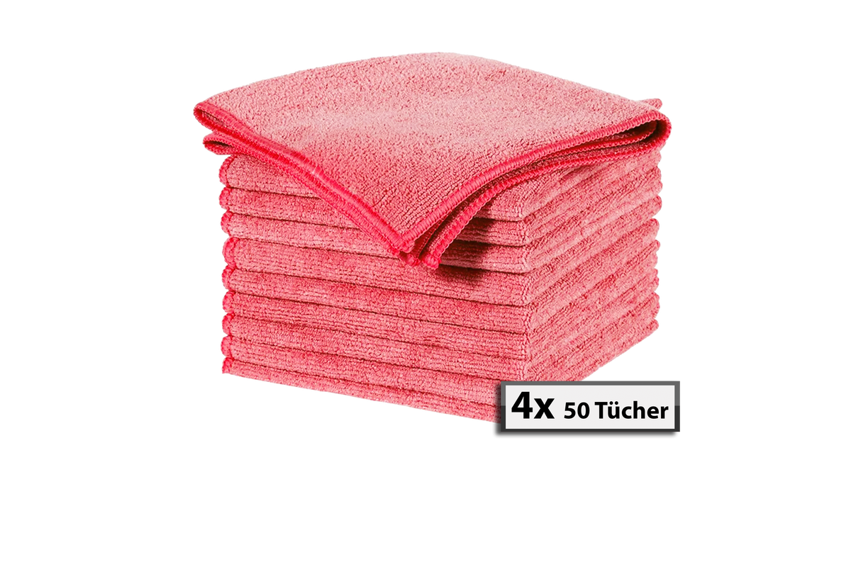 Mikrofasertücher Rosa 40 × 40 cm