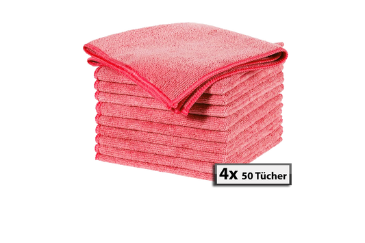 Mikrofasertücher Rosa 40 × 40 cm
