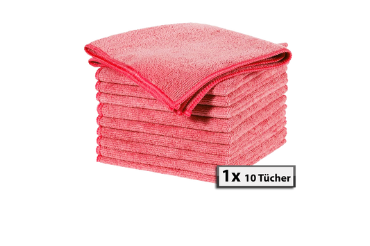 Mikrofasertücher Rosa 40 × 40 cm