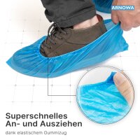 ARNOMED COVER CPE-Schuhüberzieher 3g - Einweg Schuhüberzieher - 3g-CPE