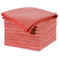 Ricostar Mikrofaser Reinigungstücher (Rot) –...