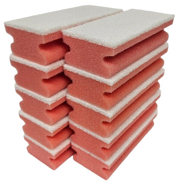 Ricostar Extreme Power Reinigungsschwämme – 10er Pack (Rot)