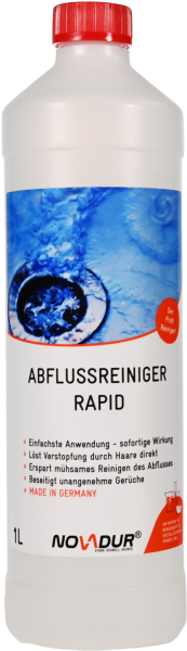 Abflussreiniger RAPID – Starker Rohrreiniger gegen Verstopfungen
