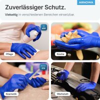ARNOMED NITRIL OCEAN BLUE - Nitril Handschuhe Blau
