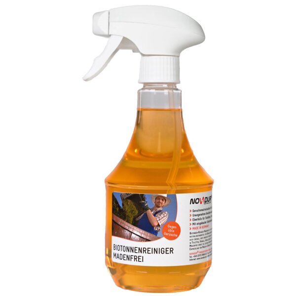 Biotonnen-Reiniger MadenFrei – Effektiver Reiniger gegen üble Gerüche & Maden