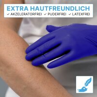 ARNOMED NITRIL XTRA PURE - Hautverträgliche Einmalhandschuhe