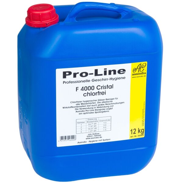 Assindia Pro-Line F 4000 Cristal chlorfrei – 12 kg Kanister