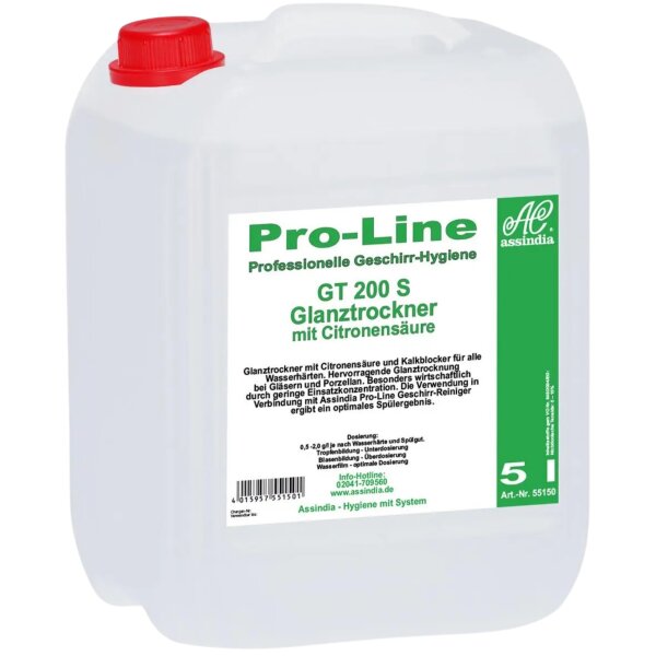 Assindia Pro-Line GT 200 S Klarspüler - 5 Liter