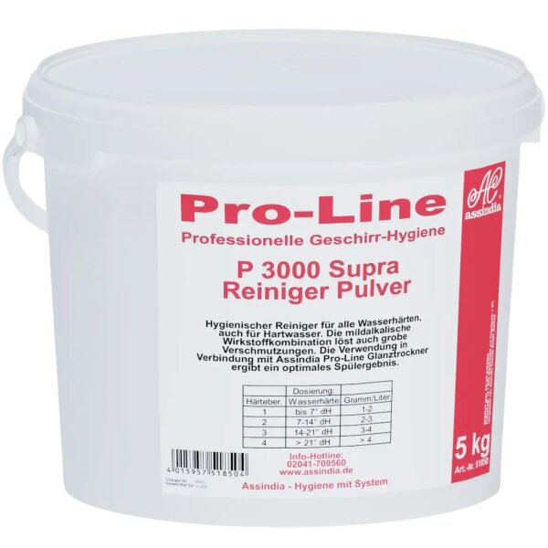 Assindia P 3000 Supra Reiniger Pulver – 5 kg