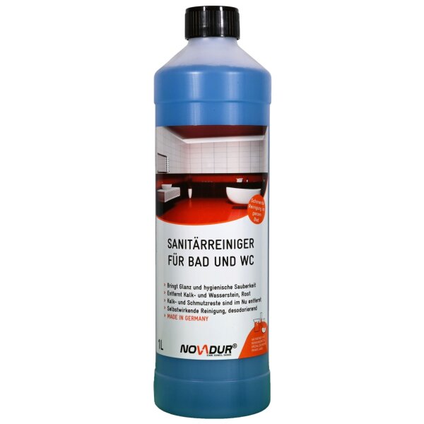 Sanitärreiniger für Bad und WC – Effektiver Reiniger für Kalk, Urinstein und Fett