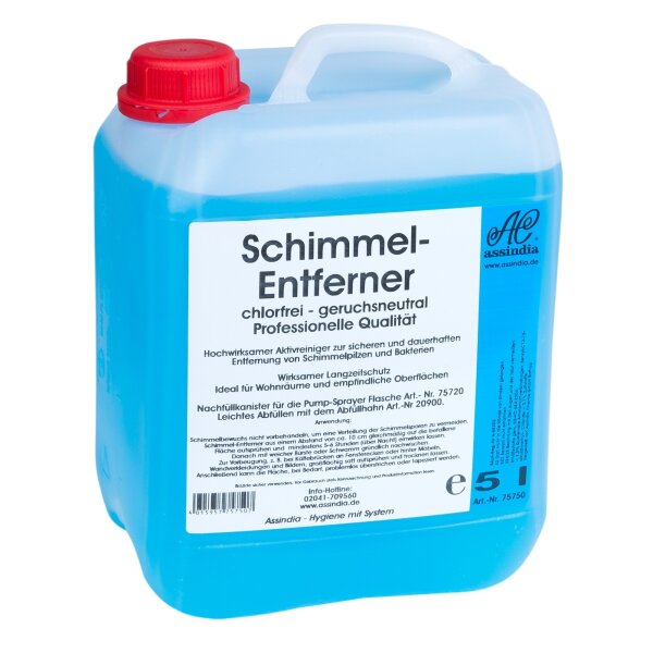 Assindia Schimmel-Entferner chlorfrei – 5 L Kanister