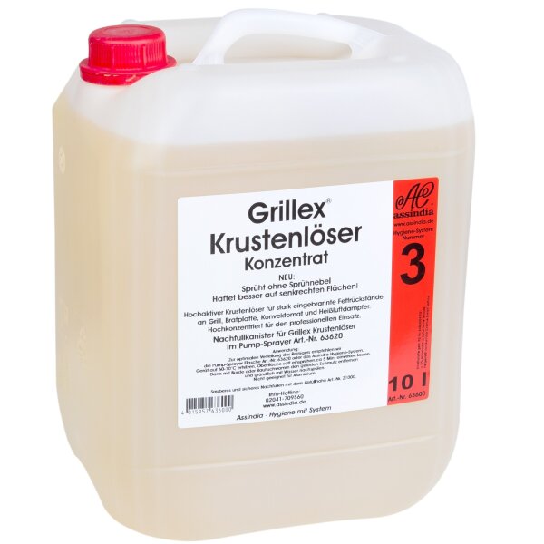 Assindia Grillex Krustenlöser Konzentrat – 10 Liter Kanister