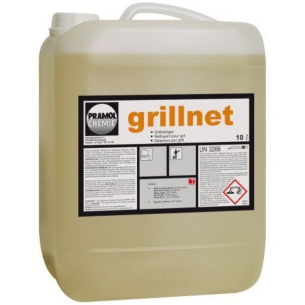 Pramol grillnet 10 l – Stark alkalischer Grill- & Backofenreiniger