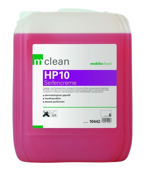 mclean HP10 Seifencreme 10 l – Milde, dermatologisch geprüfte Handwaschlotion