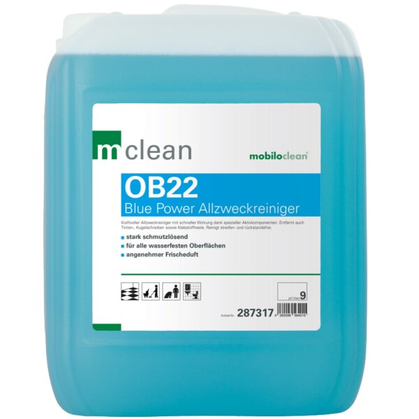 mclean OB22 Blue Power Allzweckreiniger | 10 l Kanister
