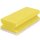 Schwamm kratzfrei gelb/weiß 7x15cm