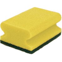 Topfschwamm gelb-schwarz klein 7x9,5cm