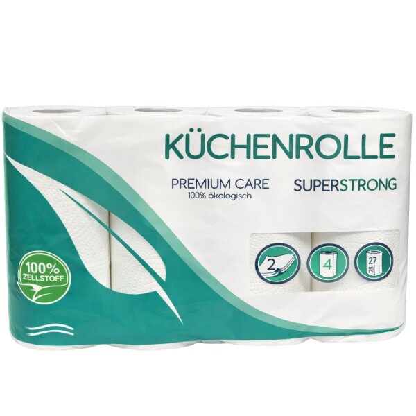 Küchenrolle Premium Care SUPERSTRONG – 2-lagig