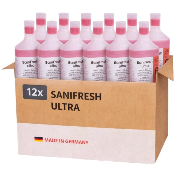 Assindia SaniFresh Ultra Sanitär- & Fliesenreiniger  1 Liter - Karton á 12 Flaschen