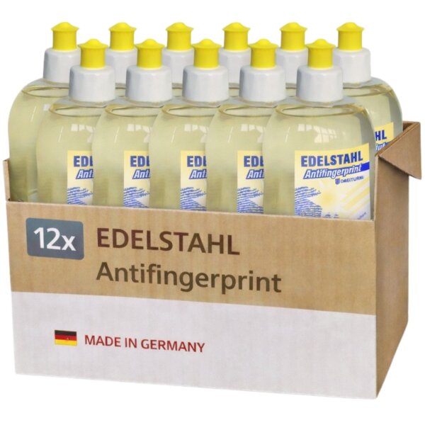Edelstahl Antifingerprint Pflege 300 ml – Karton á 12 Flaschen
