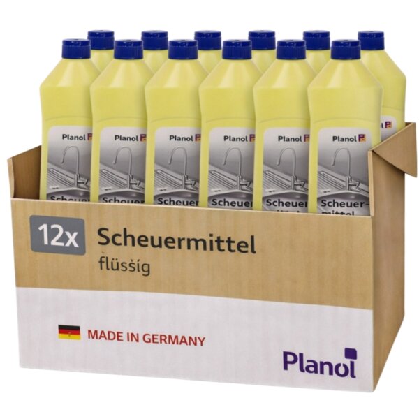 Planol Scheuermittel flüssig  750 ml - Karton á 12 Flaschen
