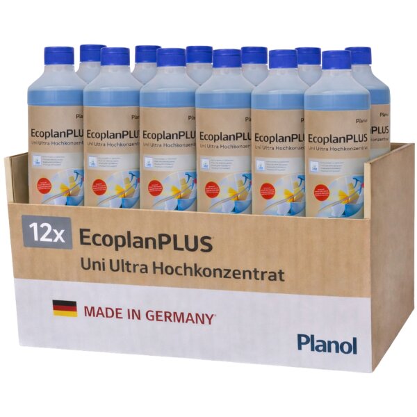 Planol Ecoplan PLUS Uni Ultra 1 Liter - Karton á 12 Flaschen