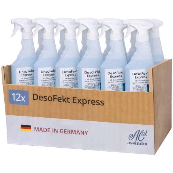 Assindia DesoFekt Express 500ml - Karton á 12 Flaschen