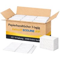 Papierhandtücher 3-lagig Gold  – ZZ/V-Faltung...