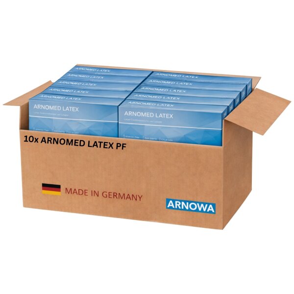 ARNOMED LATEX PF - Karton á 10 Packungen