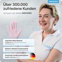 ARNOMED NITRIL BLOSSOM ROSE - Karton á 10 Packungen