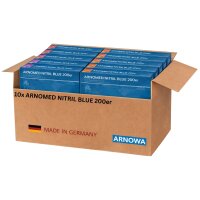 ARNOMED NITRIL BLUE 200er - Karton á 10 Packungen